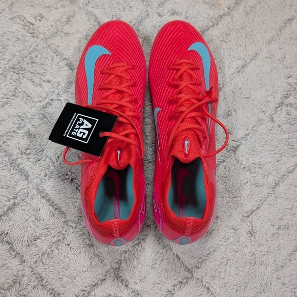 Nike Mercurial Vapor 16 Elite AG-Pro Pink Ember Soccer Cleats Mens 13 FA8693-800 main image 7